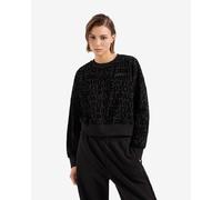 Sweatshirt EA7 Graphic Series Crew noir pur femme - S