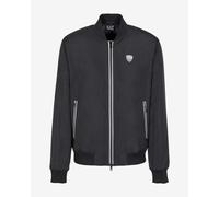 Sweatshirt EA7 Premium Shield Crew Full Zip noir pur - XL