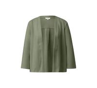 Sweatshirt en modal mÃ©langÃ© doux coupe dÃ©contractÃ©e femme s.Oliver Vert 36