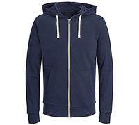 Sweatshirt en Molleton à Capuche Entièrement Zippé Homme Veste Slim Décontractée d'automne Manteau D'extérieur Solide à Cordon De Serrage Pull Rétro Beau de Grande Taille avec Poche Kangourou