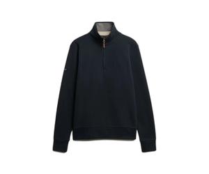 Sweatshirt en piquÃ© Ã col zippÃ© Superdry Essential Bleu 2XL