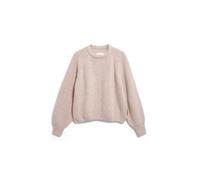 Sweatshirt en ricot côtelé femme Armedangels Marron 2XL