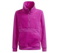 Adidas Sweat-shirt enfant Designed to Move Fleece Half Zip Mixte Rose 9/10 ans