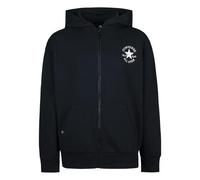 Converse Sweat-shirt enfant CNVB Sustainable Core zippé à capuche Noir 13-15 ans