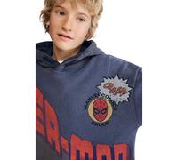 Sweatshirt enfant Desigual Bang! Spider Bleu 7/8 ans