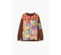 Sweatshirt enfant Desigual Hulk Marvel Marron 7/8 ans