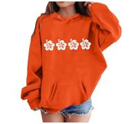 Sweatshirt Enfant Fille - Confortable Elégant Sportswear Léger Manches Longues Sweat Col Rond Sport Mode Vêtements Vêtement Hiver Chaud Vêtements Mode Fille Fille et Ado 7-14 Ans