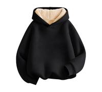 Sweatshirt Enfant Fille - Sweat Basics Motif placé Fille Zippé Veste Polaire Doublée Hoodie Polaire avec Fermeture Éclair Fille Pullover Sweatshirt Hiver Automne et Printemps Enfant Ado 5-15 Ans
