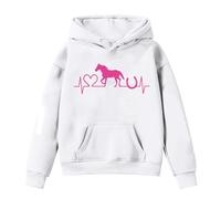 Sweatshirt Enfant Fille Sweat Capuche Graphique pour Enfants Blouse Streetwear Sportwear Casual Tops Sport Pull Grande Taille Hiver Automne et Printemps bébé séance Photo vêtements