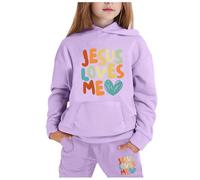 Sweatshirt Enfant Fille Sweat Capuche Zippé Sport Basics Fashion Trendy Vêtement Col Rond Mode Vêtements Oversize en Polaire Gym Jogging Running Course Survêtement Hiver Automne et Printemps