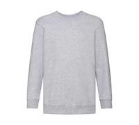 Sweatshirt enfant Fruit of the Loom Classic Gris 14/15 ans