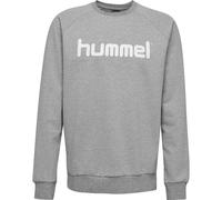 Hummel HMLGO Kids Cotton Logo Sweatshirt Color: Grey Melange_Talla: 128