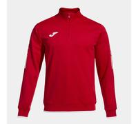 Joma Olimpiada Half Zip Sweatshirt Rouge 4-5 Years Garçon