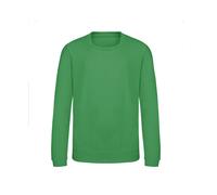Sweatshirt enfant Just Hoods Awdis Vert 12/13 ans