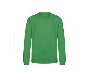 Sweatshirt enfant Just Hoods Awdis Vert 7/8 ans