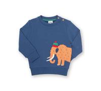 Sweatshirt enfant Kite Woolly Mammoth Bleu 4 ans