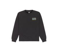 Quiksilver Pull en Polaire Graphic Crew Kids Garçon 8-16 Ans Noir 8