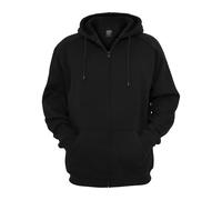Sweatshirt enfant zip Urban Classics boys zip Noir 10 ans