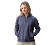 Sweatshirt équitation 1/2 zip femme Horseware Gabriel Alessandro Albanese Gris XL