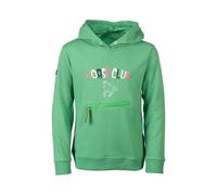 Sweatshirt équitation à capuche fille HKM Kids Maui Vert 7/8 ans
