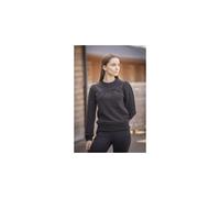 Sweatshirt équitation à capuche full zip femme Pénélope Clotilde Noir M
