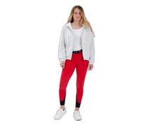 Sweatshirt équitation à capuche zippé femme Gaze Jalousie Gris S