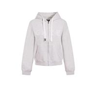 Sweatshirt équitation à capuche zippé fille Gaze Jamaica Gris 13/14 ans