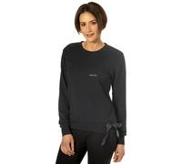 Sweatshirt équitation col rond femme Flags&Cup Angela Bleu L