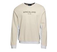 Sweatshirt équitation col rond Kingsland Jiro Beige S