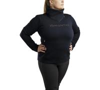 Sweatshirt équitation col zippé femme Montar Naja Bleu 4XL