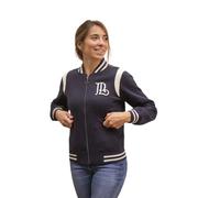 Sweatshirt équitation enfant Pénélope University Bleu Junior