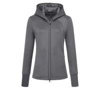 Sweatshirt équitation full zip à capuche femme Euro-Star Giulia Gris M
