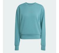 Adidas Designed For Training Warm-up Crewneck Sweatshirt Bleu XS Femme