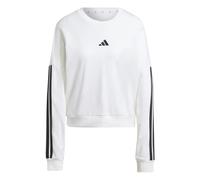 Adidas Sweatshirt Essentials 3 Stripes French Terry Blanc M Femme
