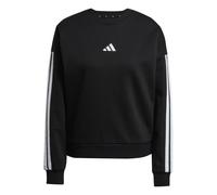 Adidas Sweat-shirt femme Essentials 3-Stripes Fleece Noir/Blanc Taille S