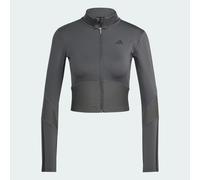 Sweatshirt femme adidas Hyperglam Gris XL