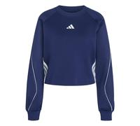 Adidas Sweatshirt femme Stadium 3-Stripes Crewneck Bleu S