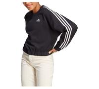 Sweatshirt Femme - ADIDAS - W Lin Ft SWT - Manches longues - Noir / Blanc S