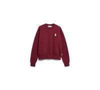 Sweatshirt femme Armedangels Ã Alizaa Rouge L