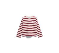 ARMEDANGELS Sweat-shirt pour femme en coton bio Iconic Å FRANKAA Coupe surdimensionnée, Rouge velours non teint, XS