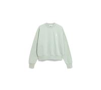 ARMEDANGELS Sweat-shirt 'Alizaa' vert pastel / blanc, Taille XL