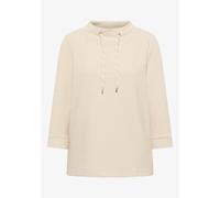 Sweatshirt femme Cecil Tos Solid Ottoman Beige L