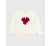 Sweatshirt femme en coton Petit Bateau - écru - Taille XS XS blanc cassé