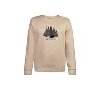 Sweatshirt femme Greenbomb Nature Camping Canty Beige XS
