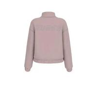 GUESS Sweat-shirt zippé Cecilia Scuba Eco Femme Noir (Jet Black) / Argent Taille M