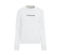 GUESS JEANS Sweat-shirt noir / blanc, Taille L