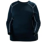 Sweatshirt femme Helly Hansen Lifa Merino Midwt Crew Plus Bleu 1X