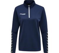 Hummel hmlAUTHENTIC Half Zip Sweatshirt Woman Color: Marine_Talla: XL