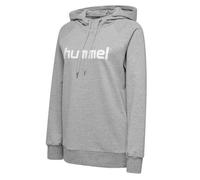 Sweatshirt Femme - Hummel - Go Logo - Gris Mélangé - Col Capuche - Manches Longues XL