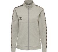 Sweatshirt femme Hummel zip Lmove Classic Gris S